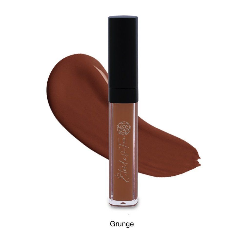 Liquid Lipstick - Grunge: Long Lasting & Vibrant Color, Vegan & Cruelty Free